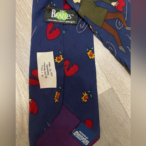 Vintage The Beatles Offical Tie - Picture 5 of 6